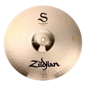 Zildjian S Series Thin Crash Brilliant Finish 14" Bright Shimmery Sustain Cymbal - Picture 1 of 1