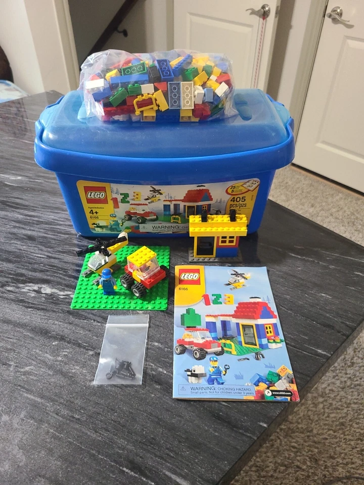 100% Complete Lego Classic 6166 Large Brick Box W/instructions - Image 1 of 1