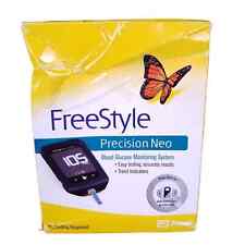 Freestyle Precision Neo Blood Glucose Meter Monitoring System Missing Lancets 