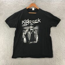 Gildan Kid Rock Concert Tour Tee Tshirt Mens Xl Black Cotton Crew Neck Pullover