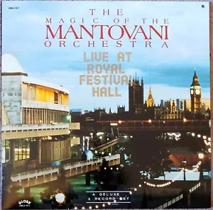 The Magic Of The Mantovani Orchestra "Live At The Royal Festival Hall" 2LP - Imagen 1 de 2
