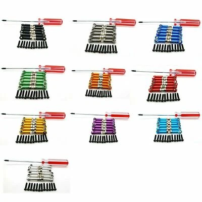 Pull Rod Servo Linkage Front Rear Screw Driver For RC 1/18 WLtoy A959 A969 A979 - Image 1 of 4