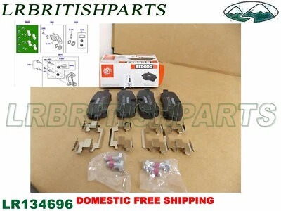 LAND ROVER BRAKE PADS REAR LR3 LR4 RANGE ROVER RANGE ROVER SPORT NEW LR134696 - Image 1 of 4