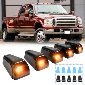 5 luces LED de señalización de cabina de techo con energía solar para Ford F250 F350 F450 Super Duty - Imagen 1 de 17