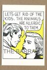 Roy Lichtenstein, Let's Get Rid Of The Kids. The Anim... Ffi Fotofolio Postcard