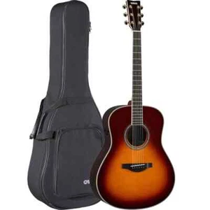 Yamaha LS-TA BS TransAcoustic Concert Acoustic-Electric Guitar Brown Sunburst - Picture 1 of 3