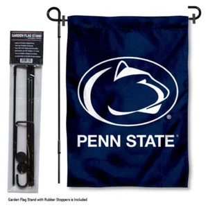Penn State Nittany Lions Garden Flag and Yard Stand Included - Picture 1 of 4