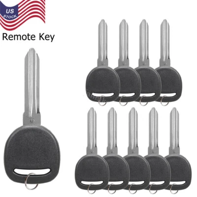 Lote 10 Para Nuevo Transpondedor Chip Encendido Coche Llave Sin Llave Hoja Sin Cortar Circle Plus Foto 1 de 4