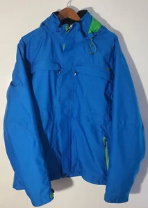 Go Lite Castle Peak Blue/Green Men's XL Ski Jacket VGUC - Picture 1 of 11