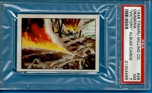 1946 Timaru Milling Co. "Peter the Pilot's" #29 Okinawa (WW II) Psa 7 - Picture 1 of 2