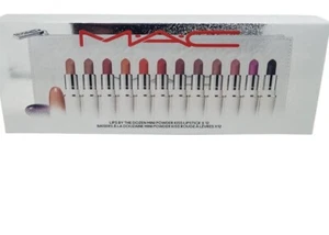 MAC -13-Pc. Lips By The Dozen Mini Powder Kiss Lipstick Set - Picture 1 of 2