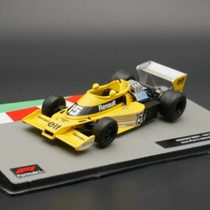 ixo 1:43 F1 Cars RENAULT RS01 1977 Jean-Pierre Jabouille Metal Toy Car Models - Picture 1 of 6