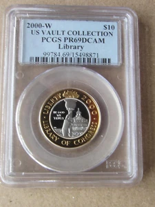 2000 W US VAULT COLLECTION LIBRARY GRADED PR69 DCAM BY PCGS - Bild 1 von 4