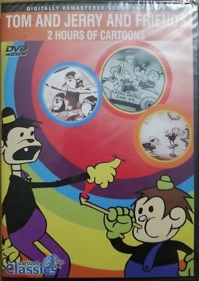 Tom and Jerry and Friends 2 Hours of Cartoons 1930's DVD cartoon classics - Image 1 of 2