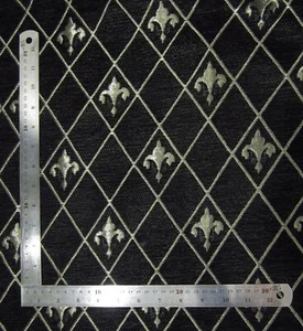 Box Shape Seat/Back Cover*Damask Chenille Chair 3D Cushion Case*Custom Size*Wk10 - Picture 1 of 18