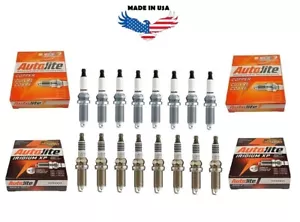 EO STYLE 16 X SPARK PLUG INTAKE + EXHAUST FOR JEEP GRAND CHEROKEE 4.7L 08-09 - Picture 1 of 1