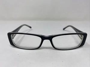HELIUM EYEGLASSES FRAME 4109 BLACK/CRYSTAL 53-15-135 BLACK FULL RIM 3264 - Picture 1 of 8
