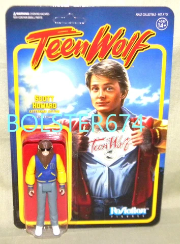 SCOTT HOWARD LETTERMAN Teen Wolf ReAction Super7 3.75" Figure 2019 Cover