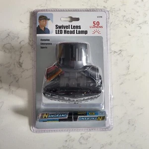 Lente giratoria LED Faro Faro Faro 50 LÚMENES Nuevo Campamento, Emergencia, Deportes 2-AA - Imagen 1 de 5