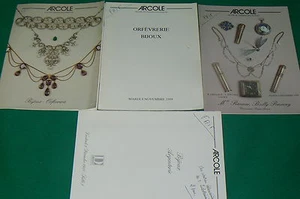 Lot 4 catalogues vente aux enchères argenterie orfévrerie bijoux DROUOT 1988 - Picture 1 of 2