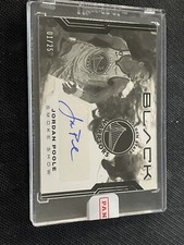2022-23 Panini Black Smoke Show Signatures Jordan Poole 1/25 Auto Warriors 