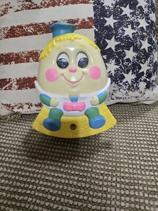 VTG Baby Nursery Rhyme Humpty Dumpty Crib Rail TOY Untested Decorative 1980's - Picture 1 of 7