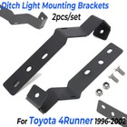LED Pod Ditch Light Mounting Brackets For 1996-2002 Toyota 4Runner w/ Hardware