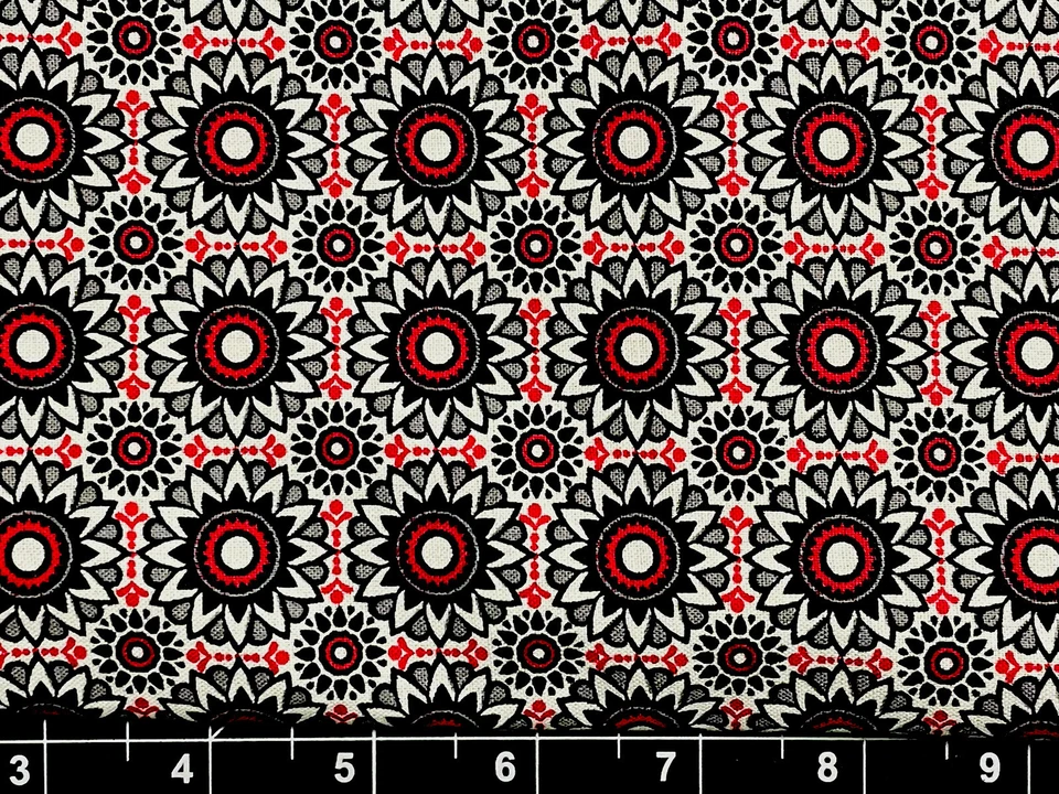 Tina Chatarra 9"x21” Pequeña Hoja Floral Azulejo Marroquí Mosaico Tela de Algodón Simple Foto 1 de 1