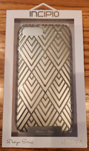NEW Incipio Design Series Case for Apple iPhone 6/6s/7/8 Plus 5.5" Silver Prism