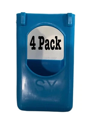 RNL RABBITNIPPLES 4 PACK OF 1 HOLE PLASTIC QUAIL PIGEON DOVE BIRD OUTSIDE OF CAGE MOUNT FEEDERS