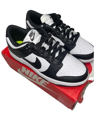Talla 6.5 - NUEVO Nike Dunk Low Next Nature Blanco Negro Con Caja Dañada Foto 1 de 4