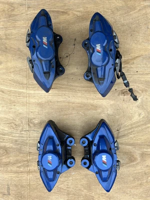 BMW F20 F21 F30 F31 F32 F33 F36  BREMBO BIG BRAKE  CALLIPER KIT  BLUE 340 P4.40 - Image 1 of 4