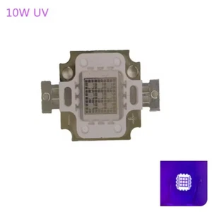 10W UV LED CHIP lamp fishing LED COB manicuring purple Bead 395-400nm 900mA - Picture 1 of 2