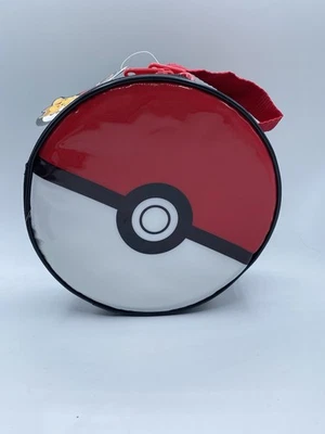 New Pokemon Pokeball Insulated Lunch Bag with Zipper and Handle 9.5" X 9.5" - Image 1 of 4