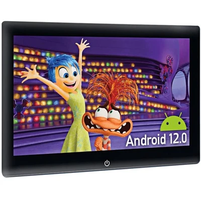 10.1 Inch Android 12 Portable Car TV Monitor for Back Seat Tablet With Wifi T... - Image 1 of 4