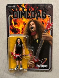 Super7 ReAction Dimebag Darrell Abbott  3.75" Figure Pantera - Picture 1 of 4