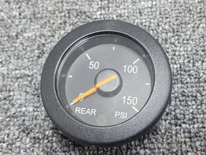 New GENUINE NEW FLYER BUS 218435 DASH AIR PRESSURE GAUGE Rear   0-150 PSI - Picture 1 of 3