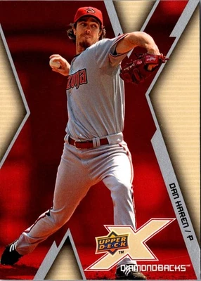 2009 Upper Deck X Dan Haren #1 Arizona Diamondbacks Baseball Card - Image 1 of 2