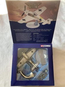 WW2 Corgi 1/72 Germany 🇩🇪 Focke-Wulf FW 190A-4 Walter Nowotny - White 8 - 1942 - Picture 1 of 23