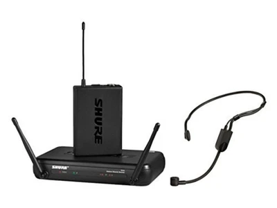 Shure SVX14/PGA31 Headworn Wireless Microphone System F/S w/Tracking# Japan New - Image 1 of 4