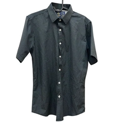 Camisa de rugby Ralph Lauren S preta casual com botões - Imagem 1 de 4