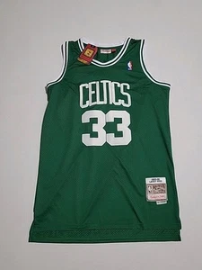 Larry Bird 1985-86 Boston Celtics Jersey #33 By Mitchell & Ness Mens-XL/48 - Picture 1 of 4