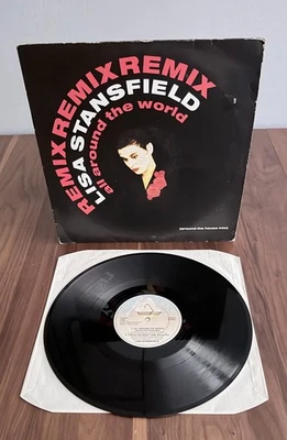 Lisa Stansfield – All Around The World (Around The House Mix) 12" Vinyl NM - Image 1 of 4