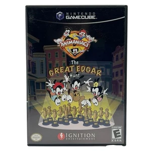 Animaniacs: The Great Edgar Hunt (Nintendo GameCube) Auténtico Estuche e Inserto - Imagen 1 de 3