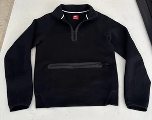Nike Sportswear Tech Fleece Men's 1/2-Zip Sweatshirt Black FB7998-010 Size XS - Picture 1 of 11