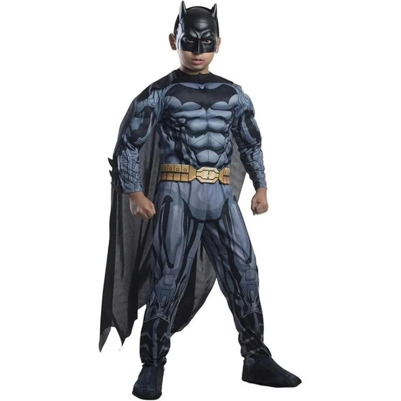 Rubies Batman Dark Knight Muscle Chest Boy's Fancy Dress Costume - Image 1 of 1