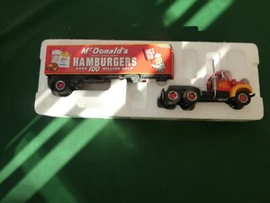 RARE 1998 MATCHBOX DIECAST 1955 MCDONALD'S TRACTOR TRAILER 1:50 - Picture 1 of 9