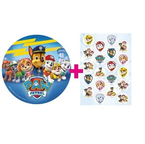 Set 2 topper per torta e muffin Paw Patrol - Foto 1 di 4