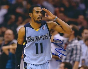 Autographed MIKE CONLEY JR Memphis Grizzlies 8x10 Photo - Picture 1 of 1