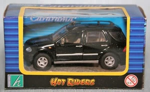 HONGWELL CARARAMA SIMILAR TO CORGI 1:43 SCALE MERCEDES ML320 IN NLACK BOXED - Picture 1 of 11